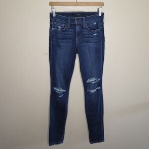 Joe's Jeans | Distressed Dark Wash Skinny Jeans Size 26